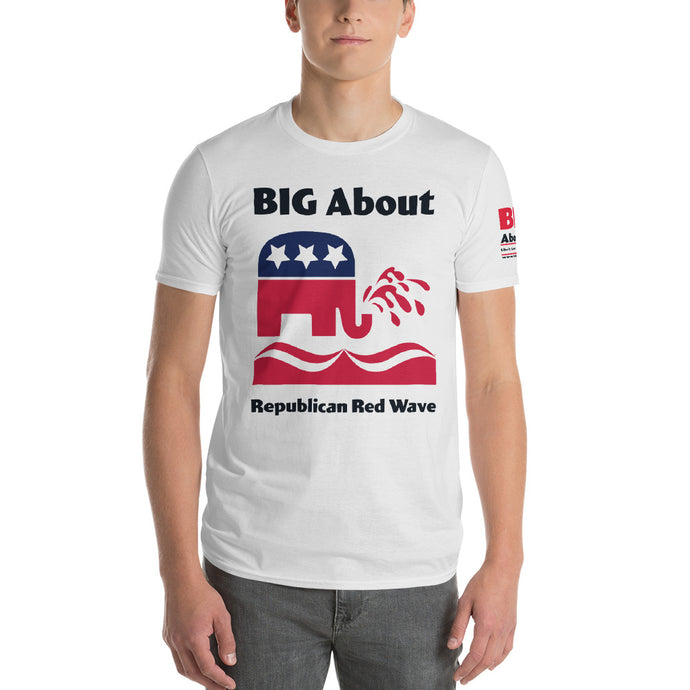 Republican Red Wave Short-Sleeve T-Shirt