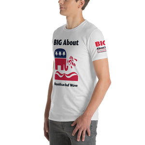 Republican Red Wave Short-Sleeve T-Shirt